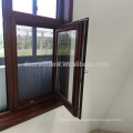 NAMI/AAMA/WDMA Certified European Tilt Turn Thermal Break Aluminum casement 28 aluminium window with wood grain finishing